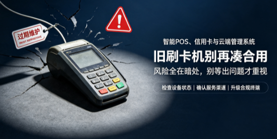 乐刷POS：旧刷卡机别再凑合用风险全在暗